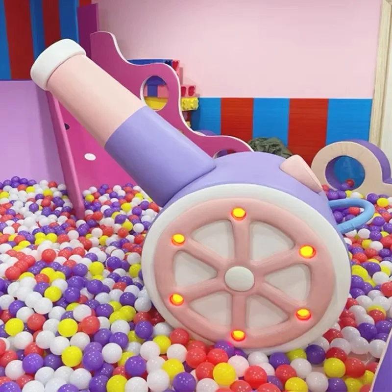 

Children's indoor playground equipment Naughty castle Blowing ball Ocean ball Jet machine Soft play equipment