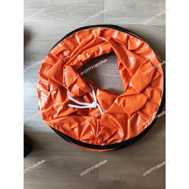 

New telescopic air duct mine paint ventilation pipe high temperature resistant PVC canvas exhaust fan hose