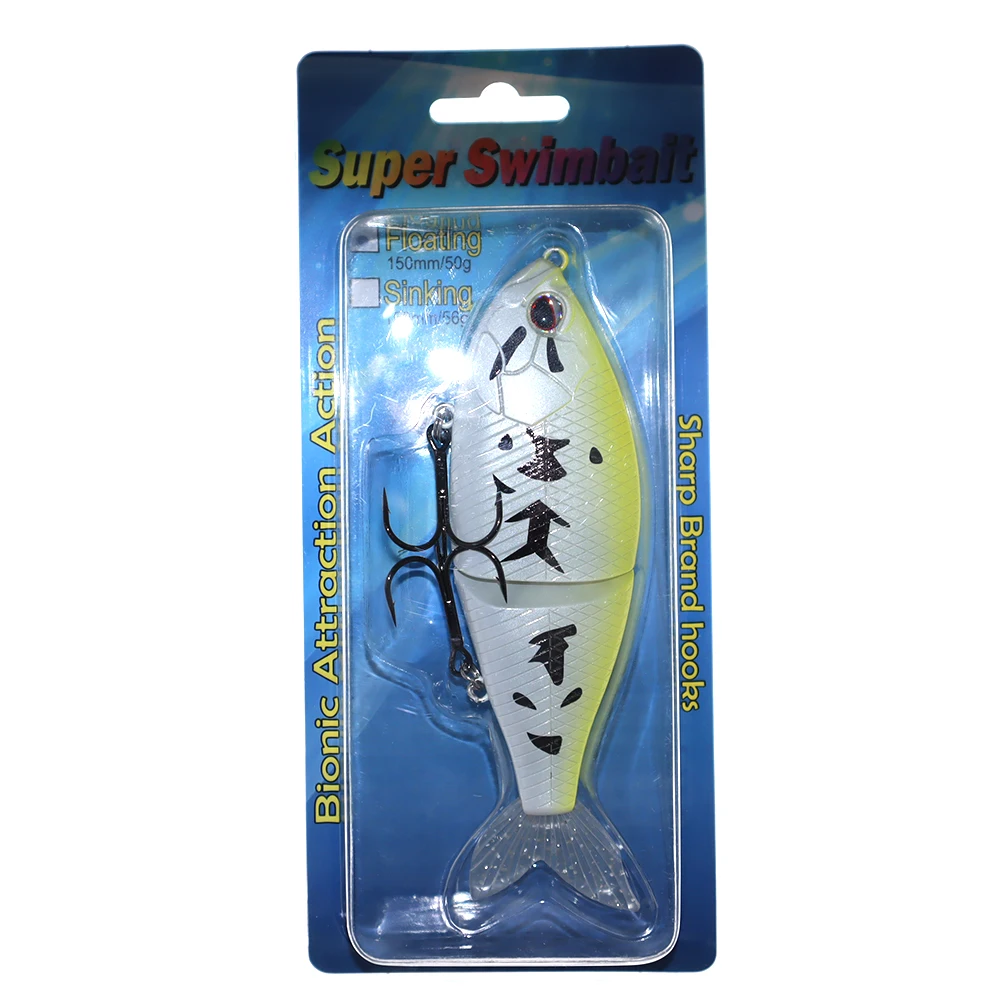 Señuelo flotante Swimbait de plástico duro Sunfish – planeador