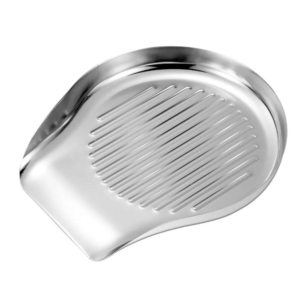 Stainless Steel Dish Drainer Tray Drainage Spout Self-Draining Dish Drying Rack Heat-Resistant Multifunctional Sink Drip Board