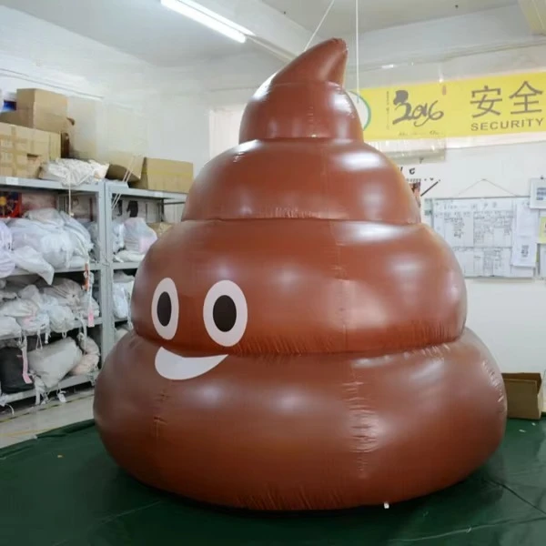 Expression model inflatable poo balloon decoration