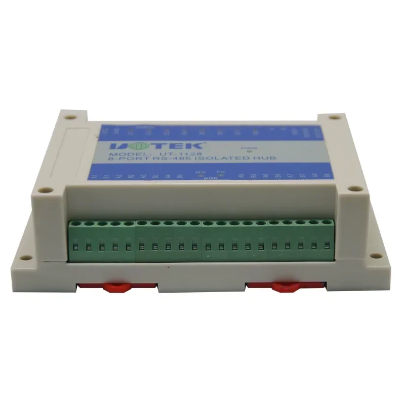 Hub, eight-way rail photoelectric isolation distributor