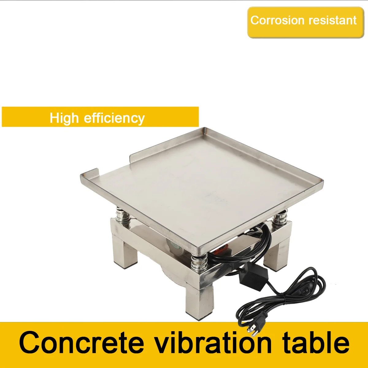 

35*35 см встряхивающий стол из нержавеющей стали, небольшой бетонный встряхивающий стол, испытательный стенд, тестовый блок, вибрационная платформа, 110 В
