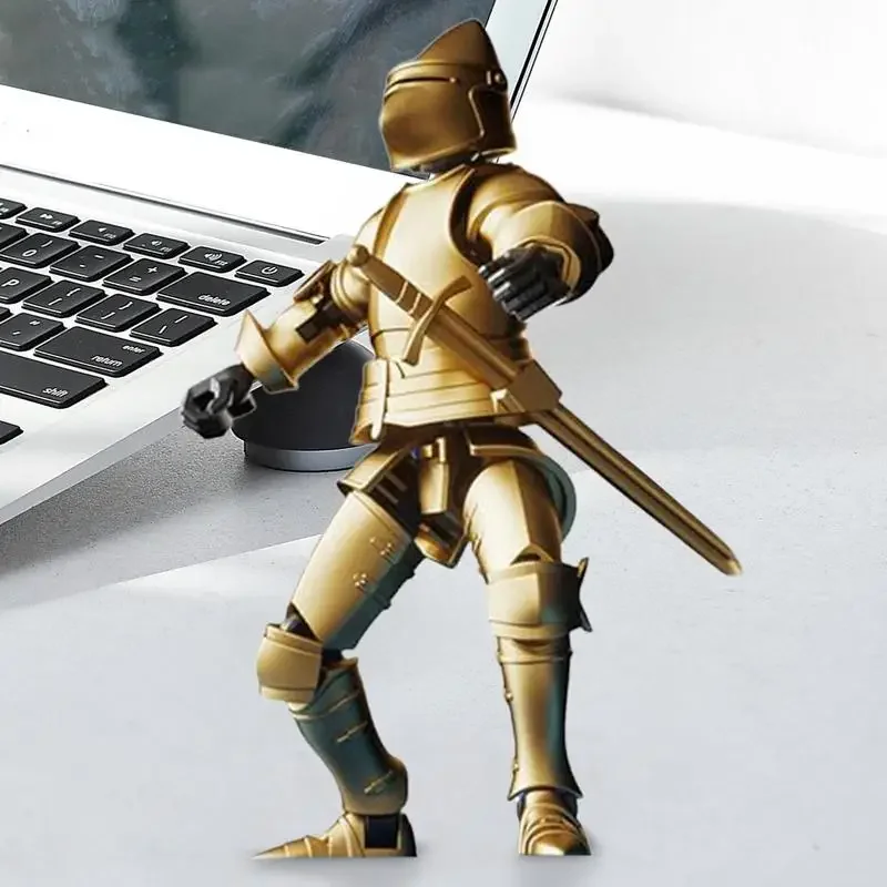 ثلاثية الأبعاد مطبوعة فارس متعدد المفاصل المنقولة أرقام فارس القرون الوسطى سلسلة عمل الشكل فارس متعدد المفاصل المنقولة الشكل #6