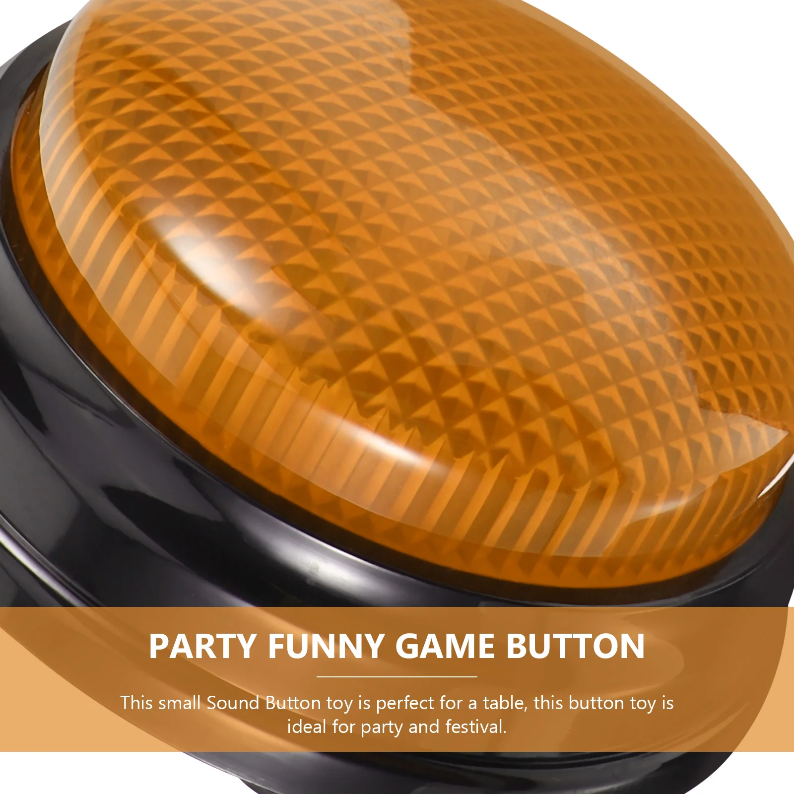 Sound Button Prop Electronic Small Party Supplies Funny Game and Light Red Child