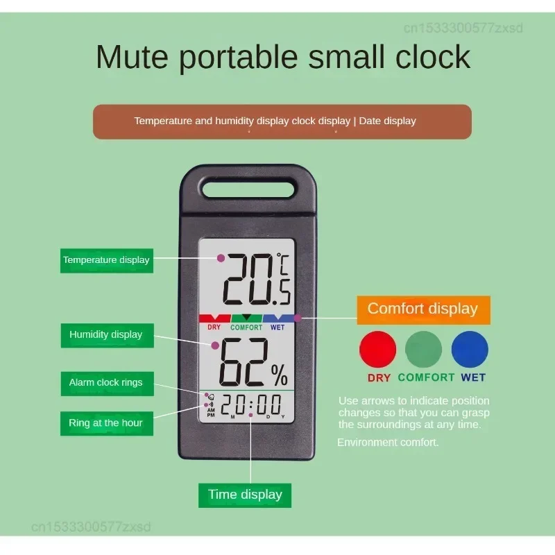 Imagem -03 - Xiaomi-termômetro de Temperatura e Umidade Doméstica Sonda Sensor Veicular Estação Meteorológica Ferramentas Externas Camping Montanhismo