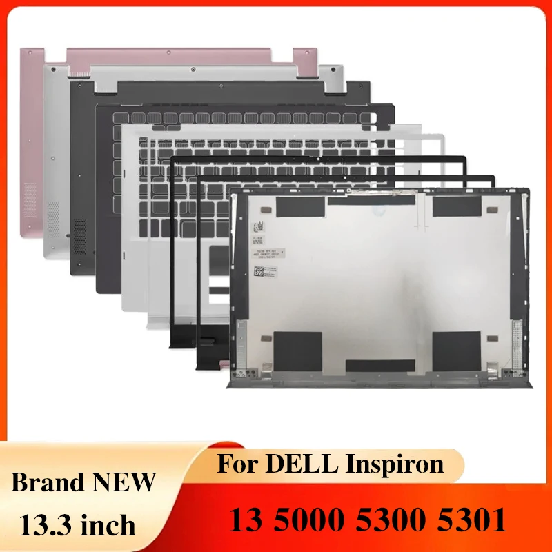 

Новый ЖК-экран для ноутбука, задняя крышка, передняя панель, прозрачный верхний корпус, нижняя часть корпуса для DELL Inspiron 13 5000 5300 5301 0TGC80