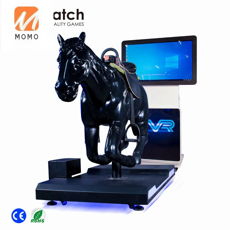 Amusement facilities exercise horse racing VR horse riding simulator