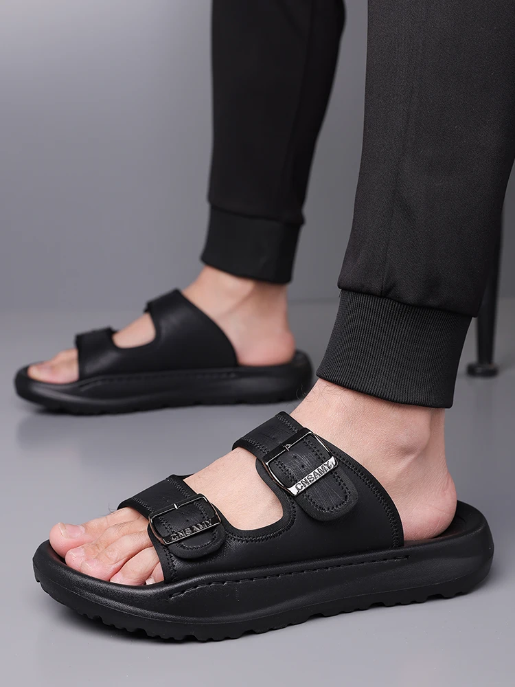 

Casual Beach Slippers for Men And Women Comfortable Breathable Slip-On Water Shoes for Beach Pool Home