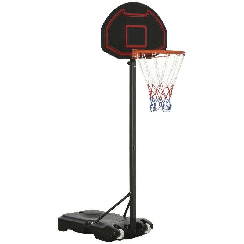 

Factory Supply Adjustable Height Basketball Stand 5~6.9ft with Water & Sand-Filled Base Quality Sport Equipment with Backboard