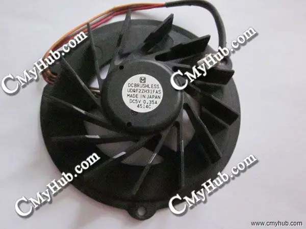 For ASUS A2 A2000 A2500H (7SB) (A2H) A2H 7SB Notebook For Panasonic UDQF2ZH31FAS 70-N7X5P2001 3-Pin DC5V 0.35A Cooling Fan