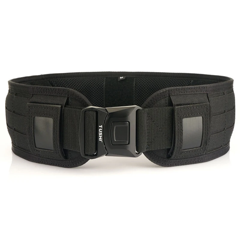 Multifunctional Tactical Waistband Laser Cut Molle Super Wide Waterproof Wear Resistant Belt