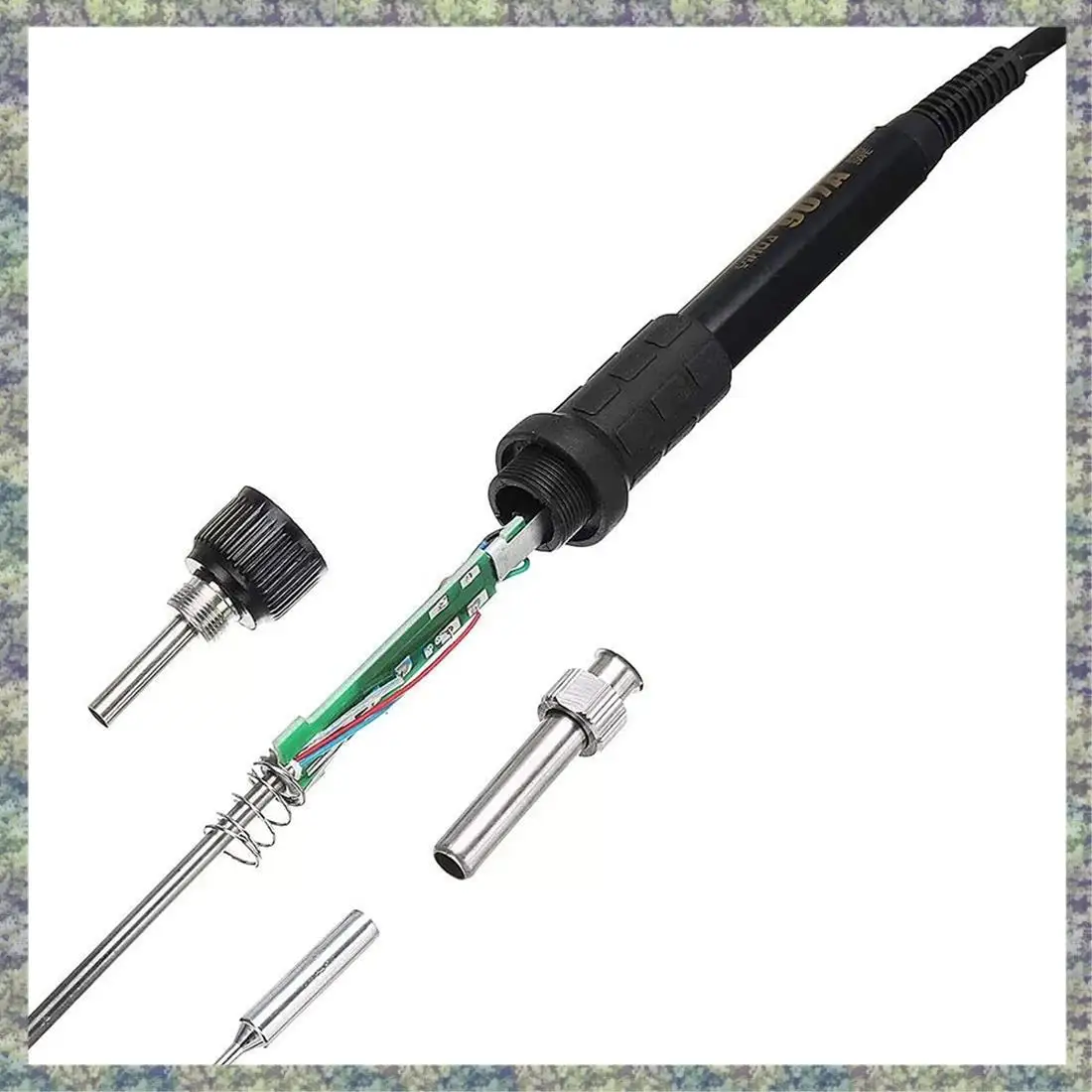 WON سبيكة لحام مقبض ل Yihua 936 936A 937D 8786D 852 852D محطات لحام 50 واط ارتفاع درجة الحرارة أدوات إصلاح اللحام