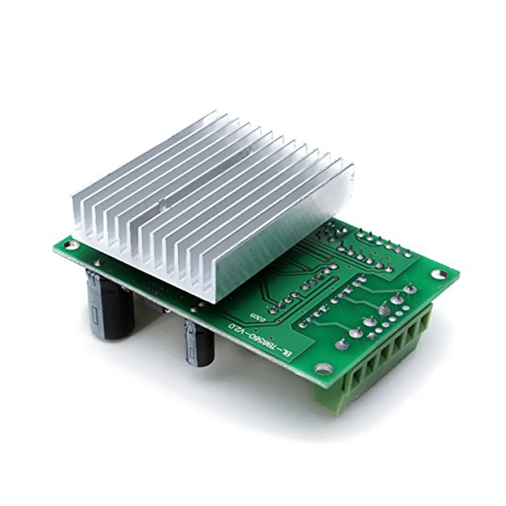 Tb6560 Stepper Motor Driver Board Green 3A Cnc Router Single Motor Driver Automatic Half Current Overload Protection