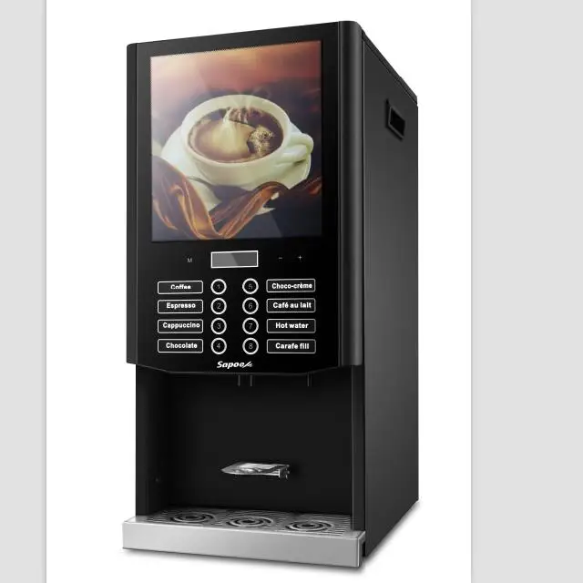 

2026 New Smart ModelCafetera Espresso Coffee / Instant Coffee Powder Foffee hine Espresso Commercial Turkish Coffee h