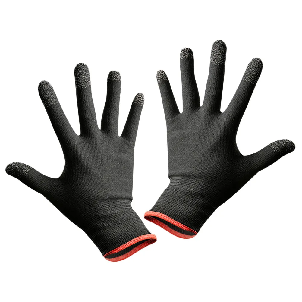 1Pair Touchscreen Game Gloves Mobile Phone Thin Breathable Sweat Absorbing Non Slip Climbing Sun Gloves Outdoor Use