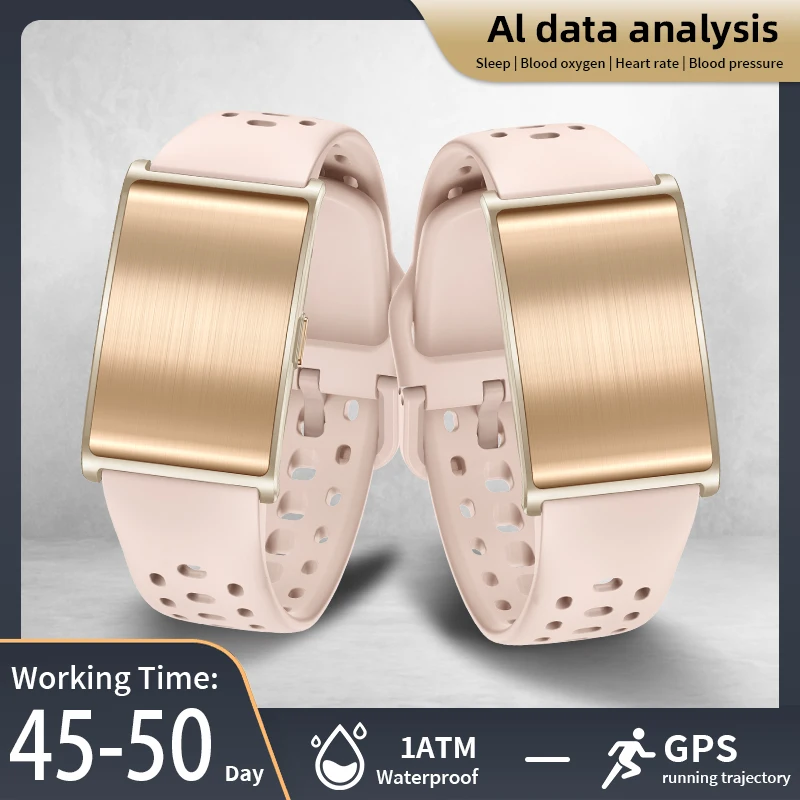 

LIGE без экрана Смарт-часы для женщин Спорт на открытом воздухе Фитнес Монитор сердечного ритма 1 АТМ Водонепроницаемые умные часы 2026 для Andrio IOS Новинка