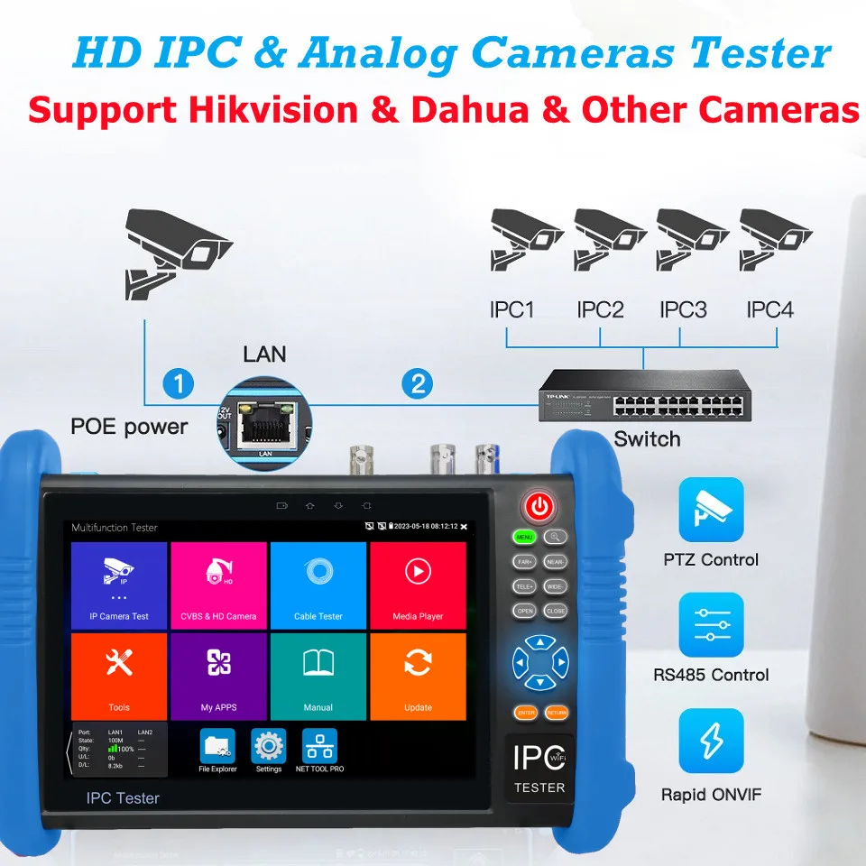 CCTV Test IPC-9800 MOVTADHS 7