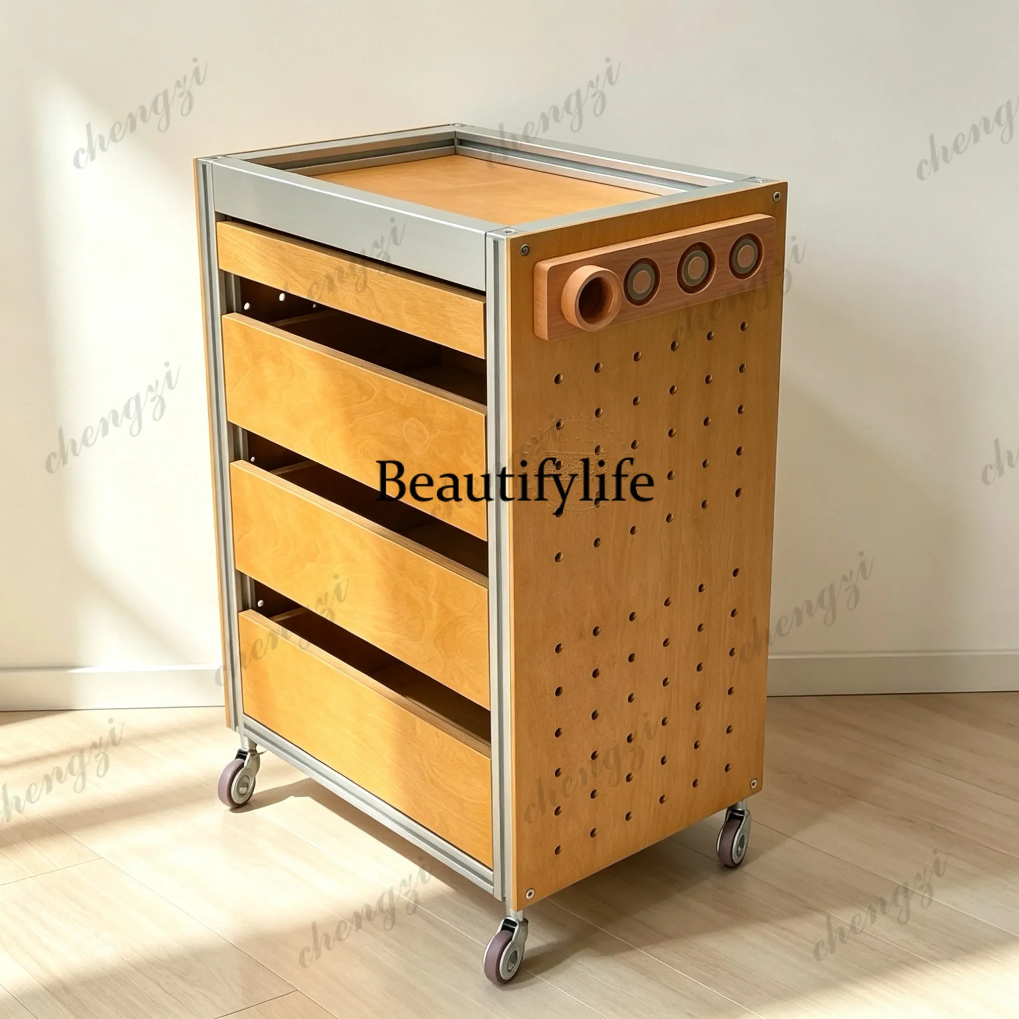 h178Modern simple mobile car, mobile edge several multi-functional magazine cabinet restaurant trolley