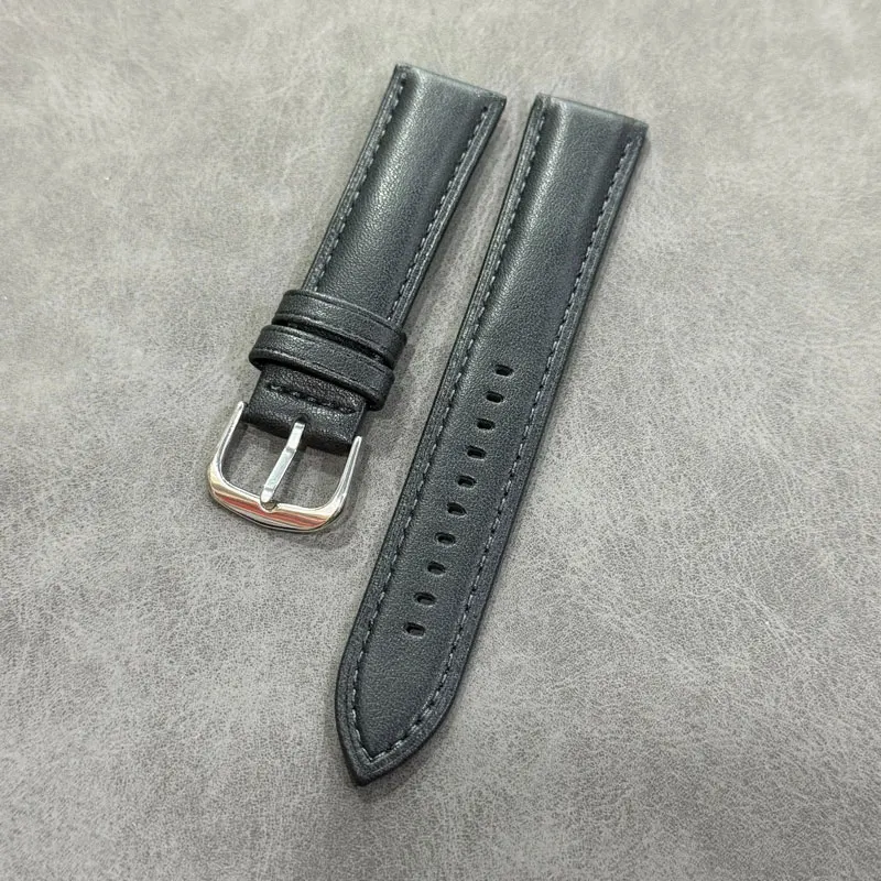 FUYIJIA جديد مخصص نابا جلد البقر الساعات 316L دبوس من الفولاذ المقاوم للصدأ مشبك حزام 12 مللي متر 14 مللي متر 16 مللي متر 18 مللي متر 20 مللي متر 22 مللي متر لينة معصمه