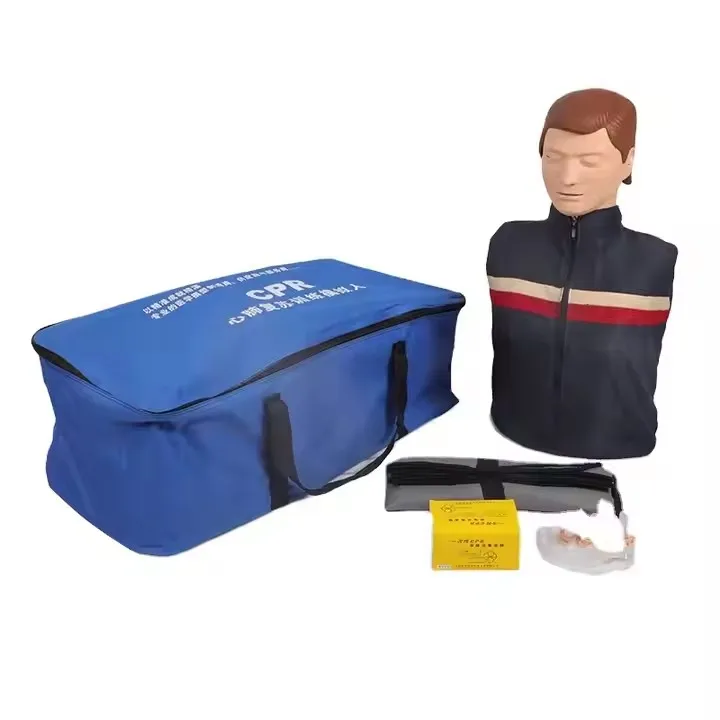 Medical Science Half Body CPR Training Manikin PVC Material
