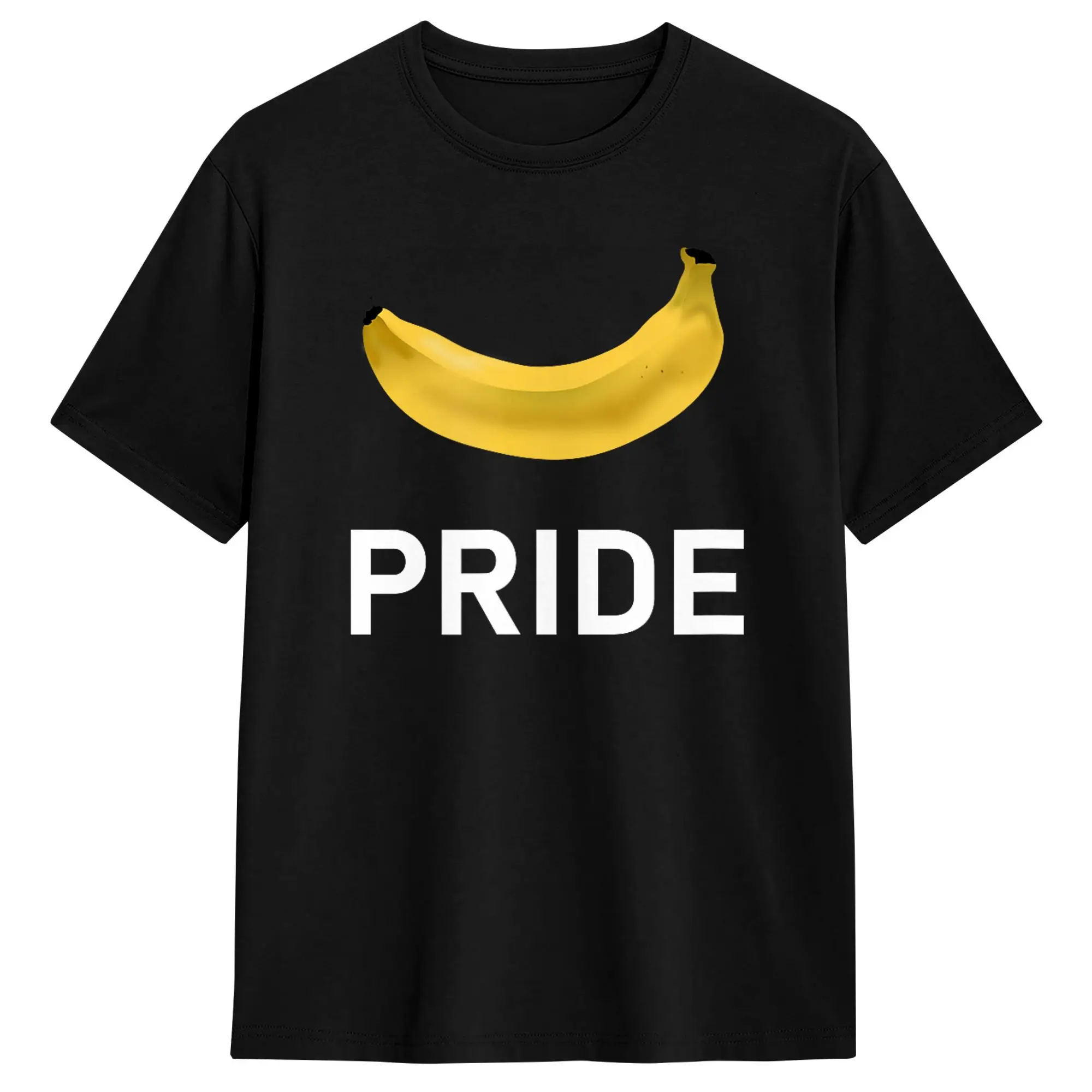 Awesome Banana Proud Name Retro American Flag 250th T-Shirt Men Round Collar 100% Cotton T Shirts  Short Sleeve Tee Shirt Gift