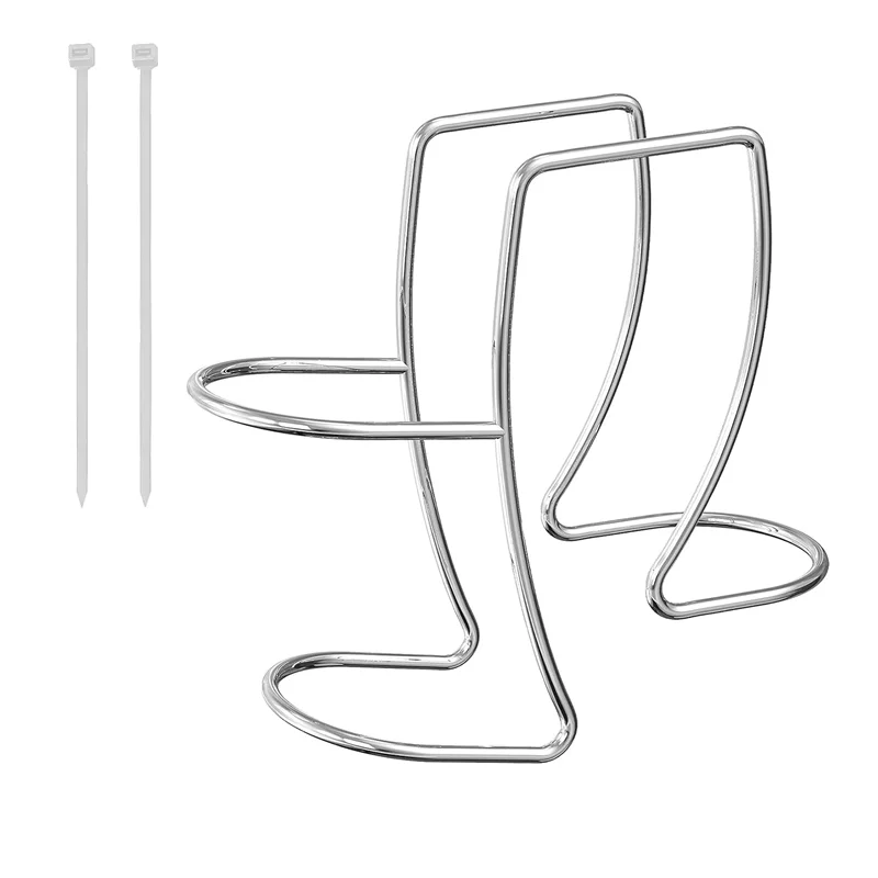 세탁기 배수 호스 거치대, 조절 가능한 배수 호스 거치대 클램프 후크 호스 가이드 클립, 모든 배수 호스에 적합