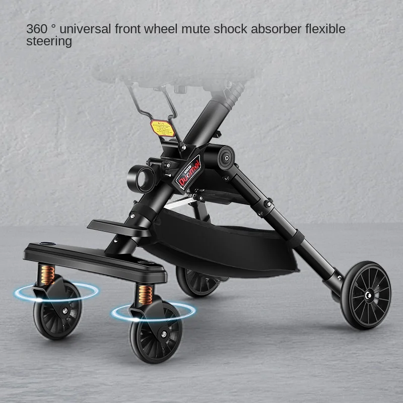 LazyChild Baby Walker Artifact Stroller Light Can Sit, Lie Down And Reversible Shock Absorber Baby Children Walk Baby Out