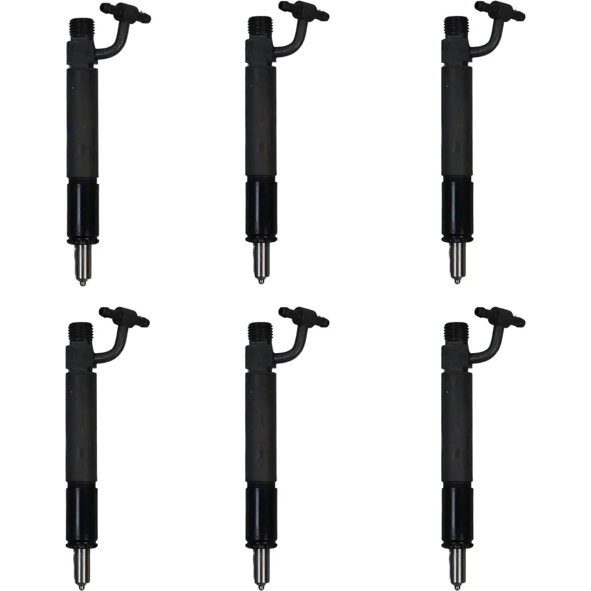 

6PCS 675967C91 Fuel Injectors 631571C91 Compatible for Case International Tractors 1086 1066 with Engine DT414