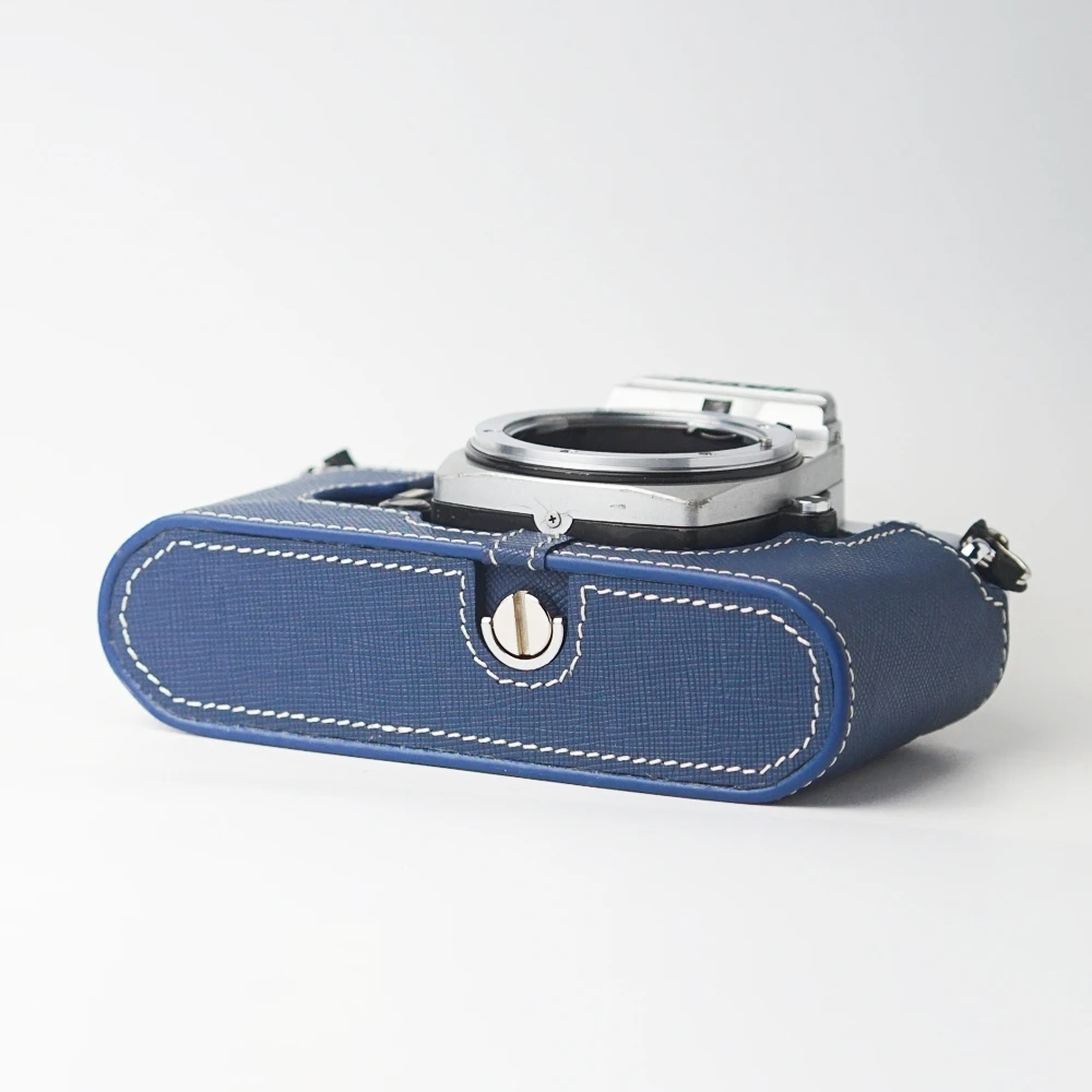 Anti-Drop Protector Case Leather Camera Half Case Film Camera Body Genuine Leather Cowhide Bag For Nikon FM3A Case