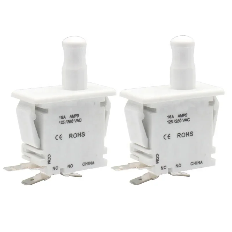 2PCS Cherry Push button normally closed selflocking momentary  door switch