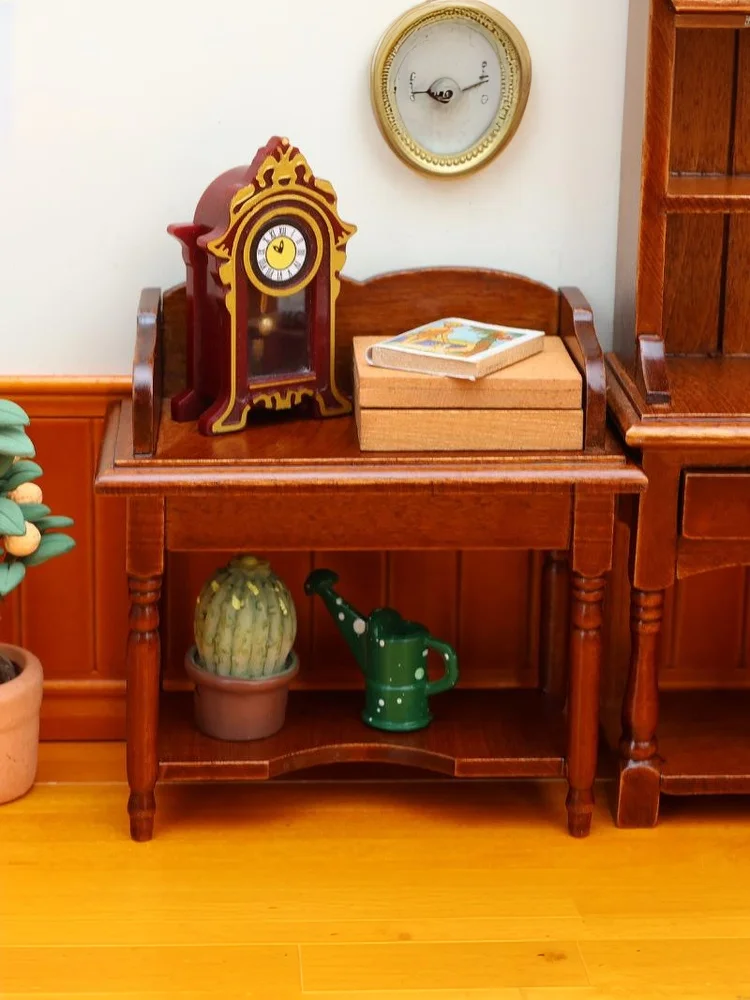 

Новый миниатюрный туалетный столик 1:12 для кукольного домика, мебель, модель для декора дома, игрушка, аксессуары для кукольного домика