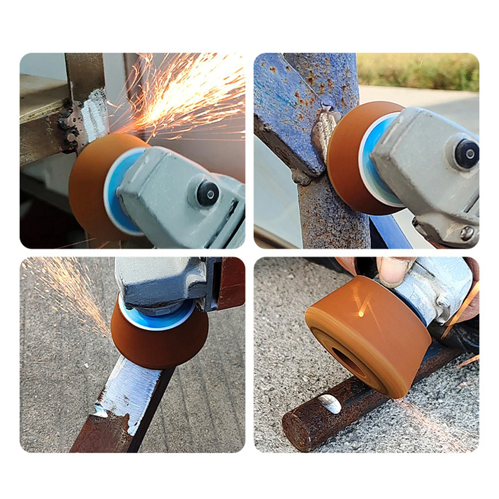 

1pc Polishing Wheel Emery Cup White Corundum Angle Head M10 Thread Angle Grinder Stone Grinding Head For 100 Type Angle Grinder