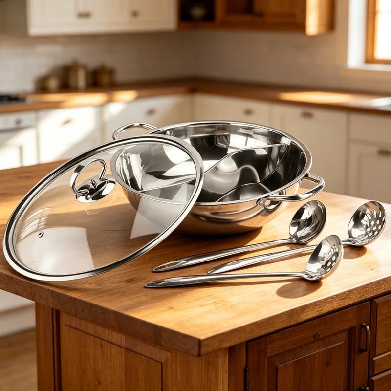 ensemble-de-4-pieces-pour-fondue-en-acier-inoxydable-epaissi-marmite-a-saveurs-doubles-avec-louche-et-ecumoire