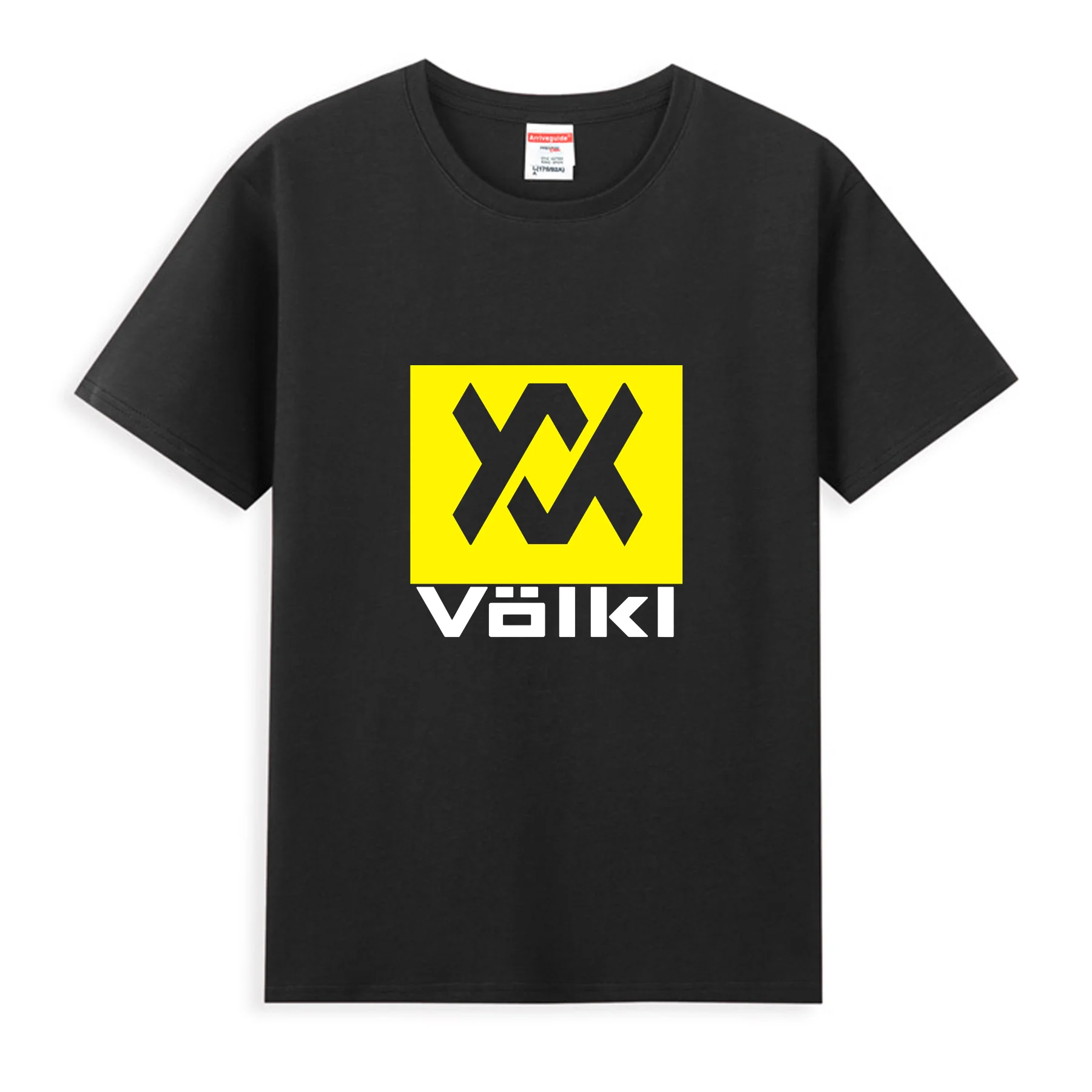 2024 Men T Shirt Casual Volkl Square T-shirt Graphic Oversized Sports Tops Breathable Comfortable Streetwear S-3XL Cool Tee
