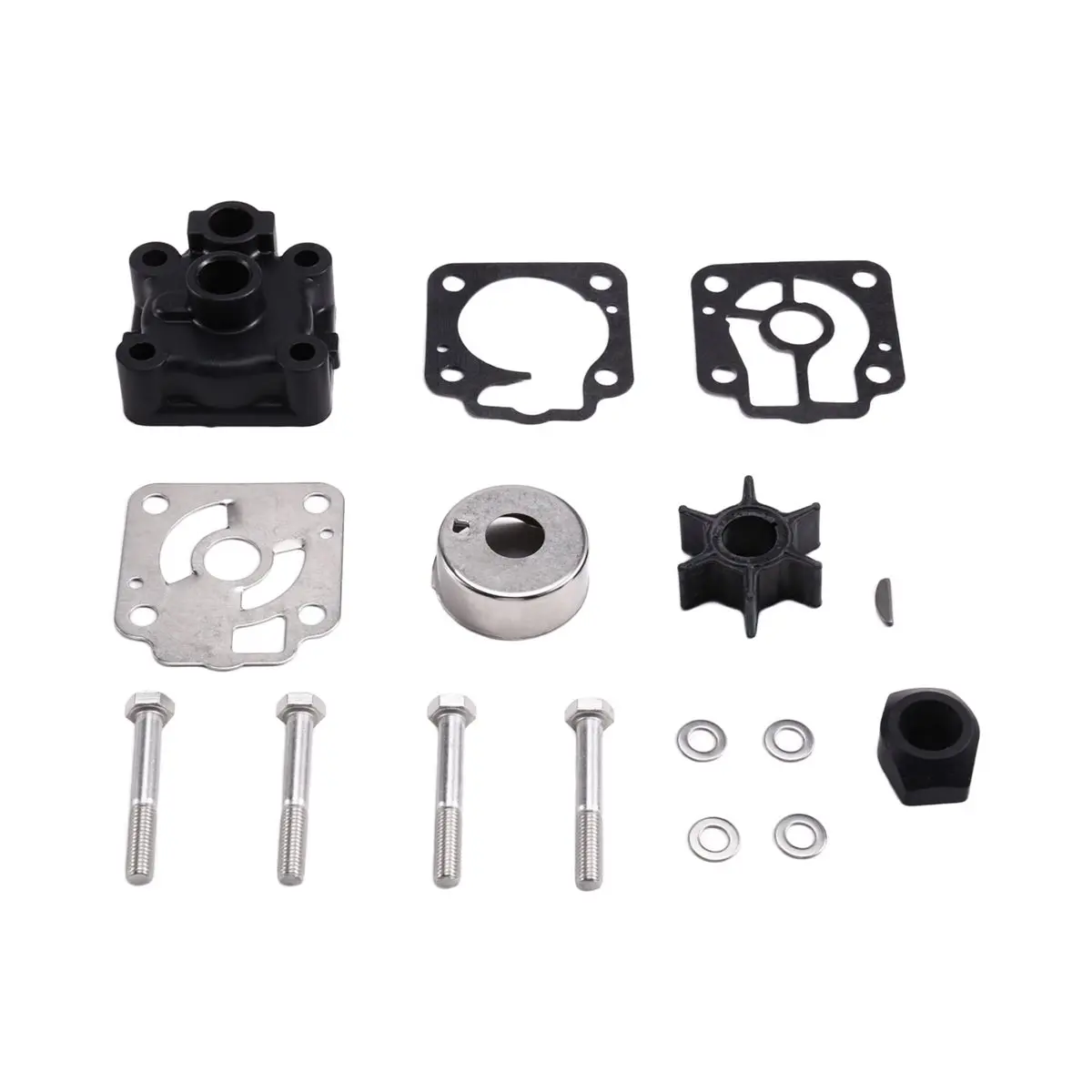 A23Z 3T5-87322-3 3T5-65016-0 Water Pump Repair Kit for Outboard Motor 40HP 50HP 3T5-87322M 3T587322M