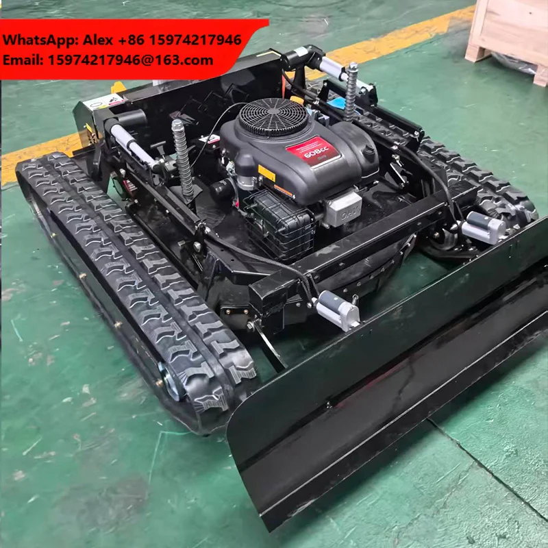 Wholesale Customized Gas Automatic Robotic Lawnmower And Snow Blower Snow Plow Machine With Snow Shovel