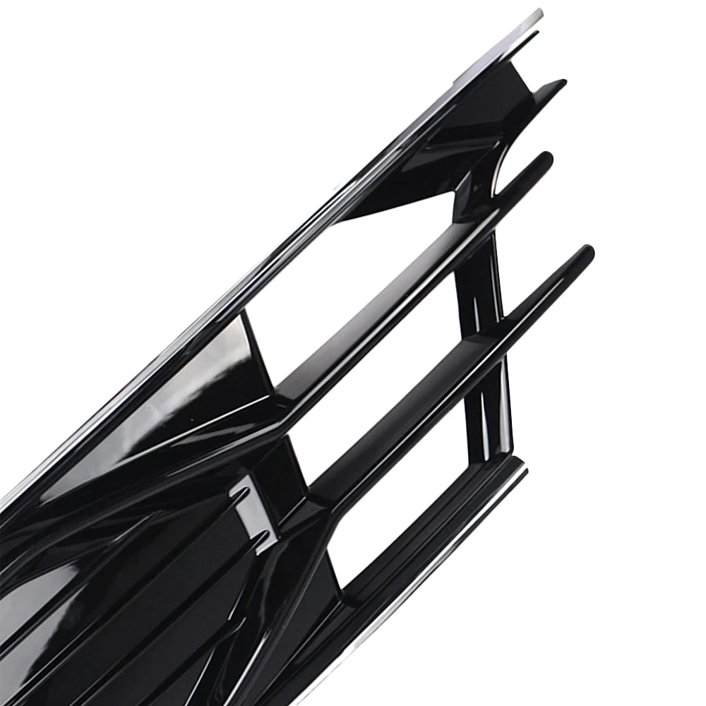 Car Front Bumper Lower Grille Fog Light Grilles Cover 4G0807681AD 4G0807682AD For Audi A6 C7 Sedan 2014-2018 NOT fit for S-line