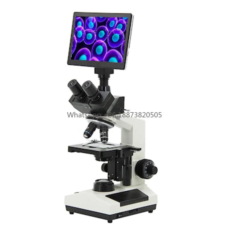 

DECCA Digital Trinocular LCD Laboratory student industry hospital video optical Microscope.