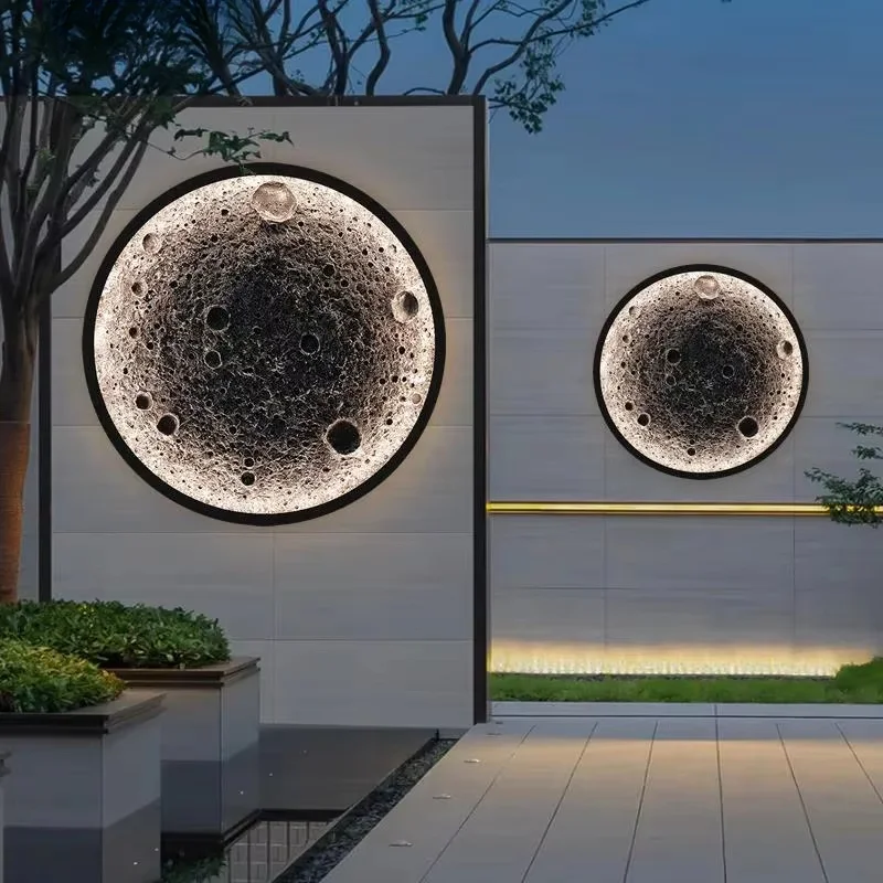 Modern Moon LED Wall Lamp - Ou - Led Moon Lamp recension och pris