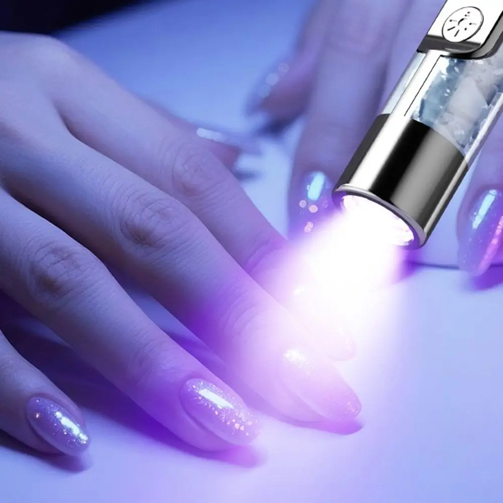 Gifts Rechargeable Manicure and Pedicure Machine 2-in-1 Portable Nail Polisher with Lamp LCD Display Electric Nail File