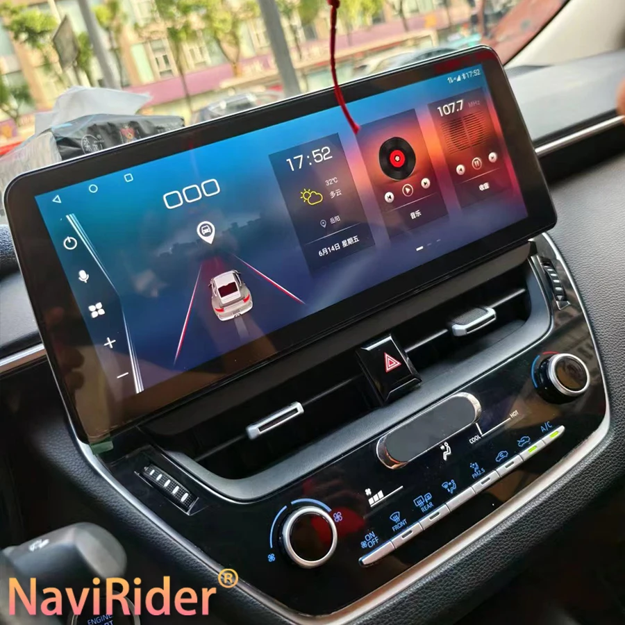 

NaviRider 12.3 Inch For Toyota Corolla 2018-2022 Car Multimedia Video Player GPS Navig Speaker Android 13 8+128G Carplay Storage