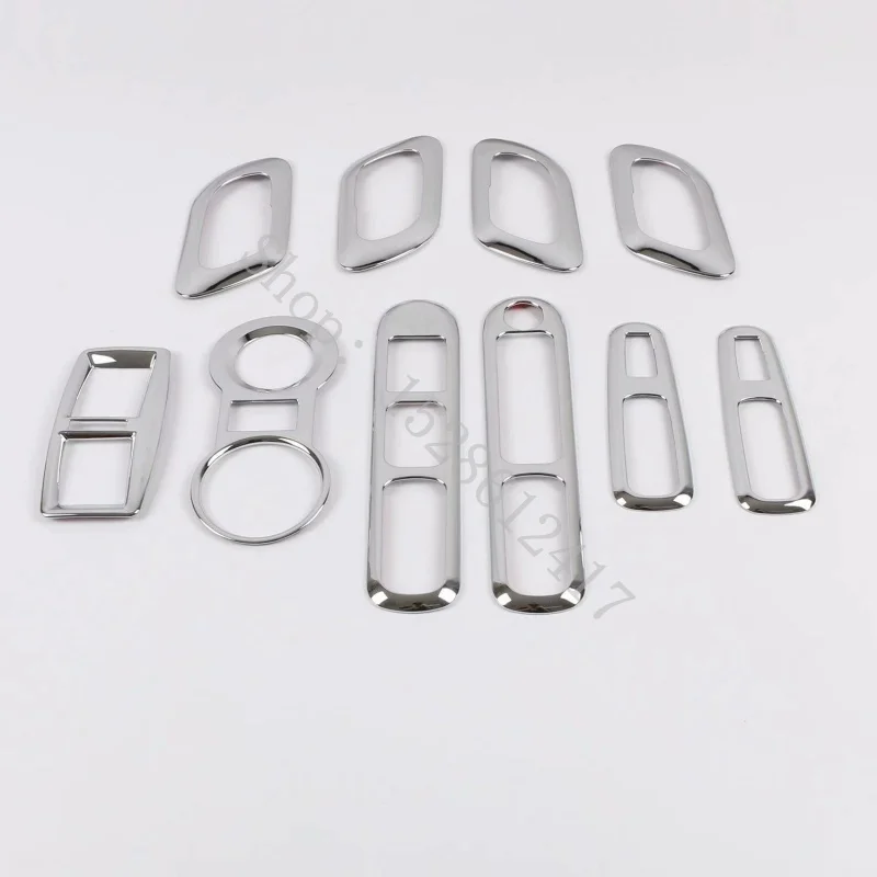 

Для Peugeot 3008 2013 ~ 2019 автомобильные аксессуары хромированный специальный переключатель подъема стекла декоративная рамка декоративная рамка 10 шт.