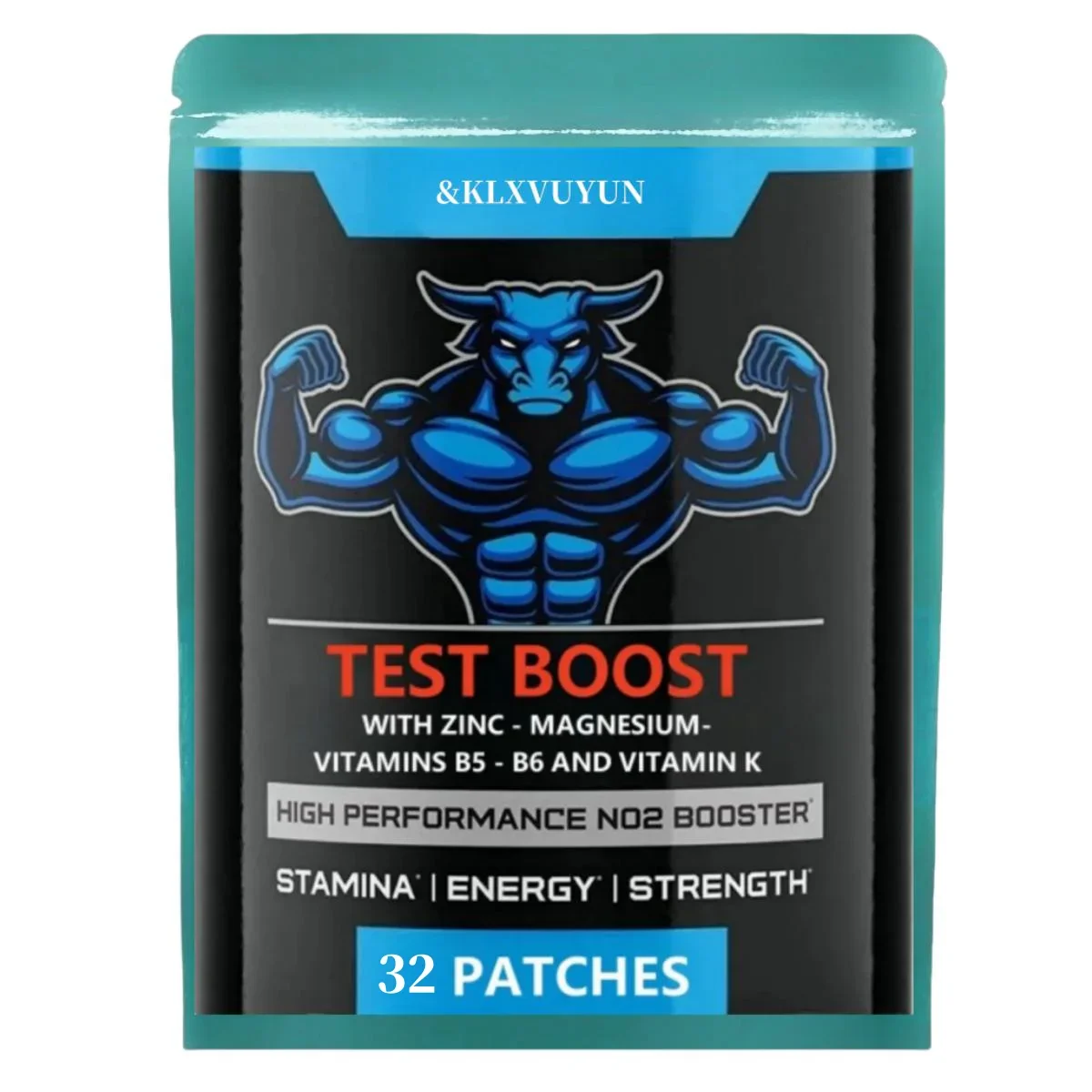 Booster For Men 32 Transdermal Patches, With Zinc Patches Made In Usa. 32 Weeks Supply.