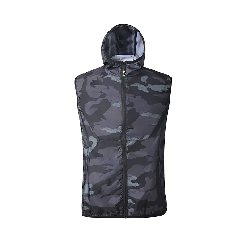 Unisex Cooling Fan Air Conditioned Vest Sun Protection Heat Relief Work Waistcoat For Outdoor Work