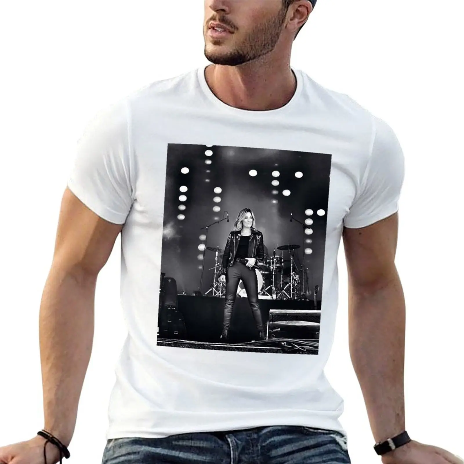 

Music Vintage Smile Sweetly Gift Music Fans T-Shirt t shirt custom print cotton tshirt 100% T-Shirt