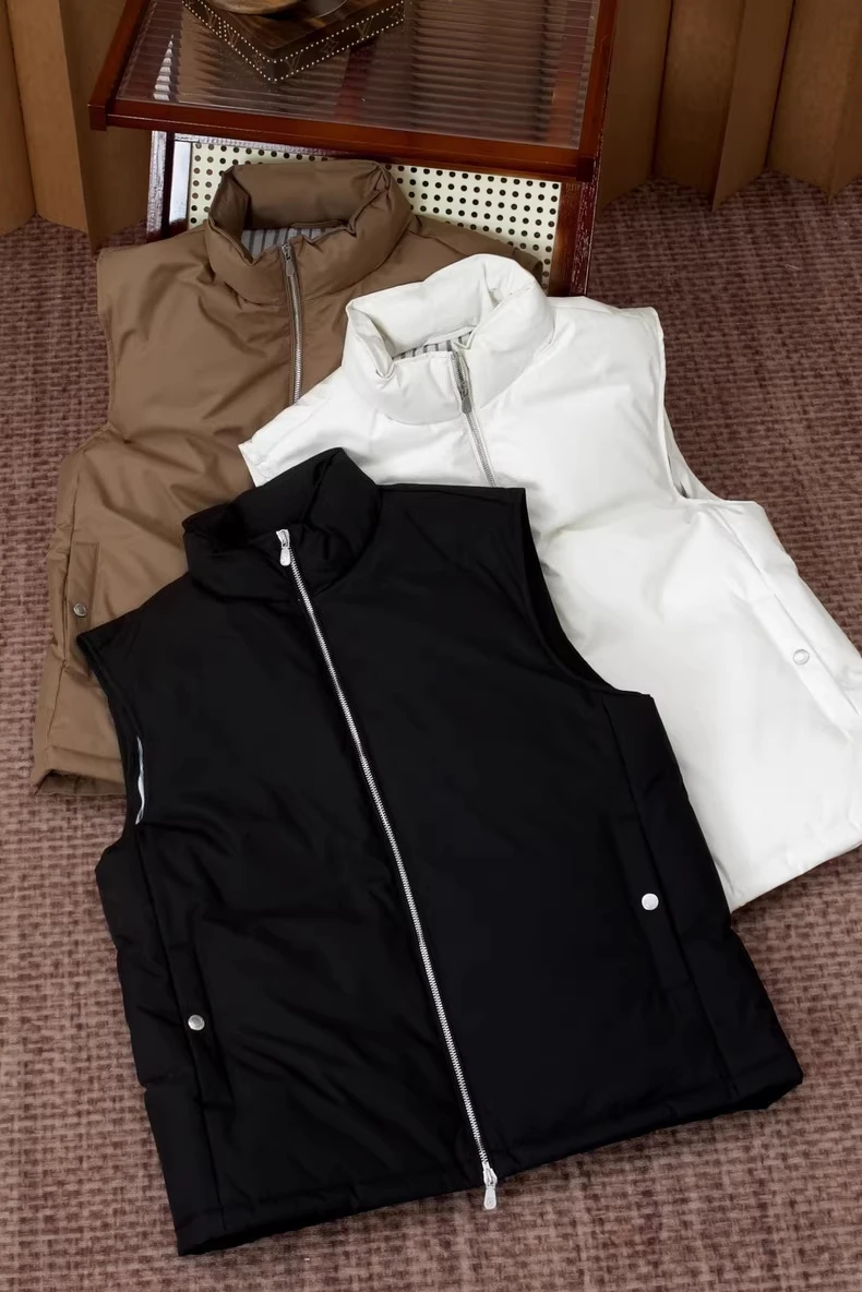 

BC Casual Stand-Up Collar Down Vest