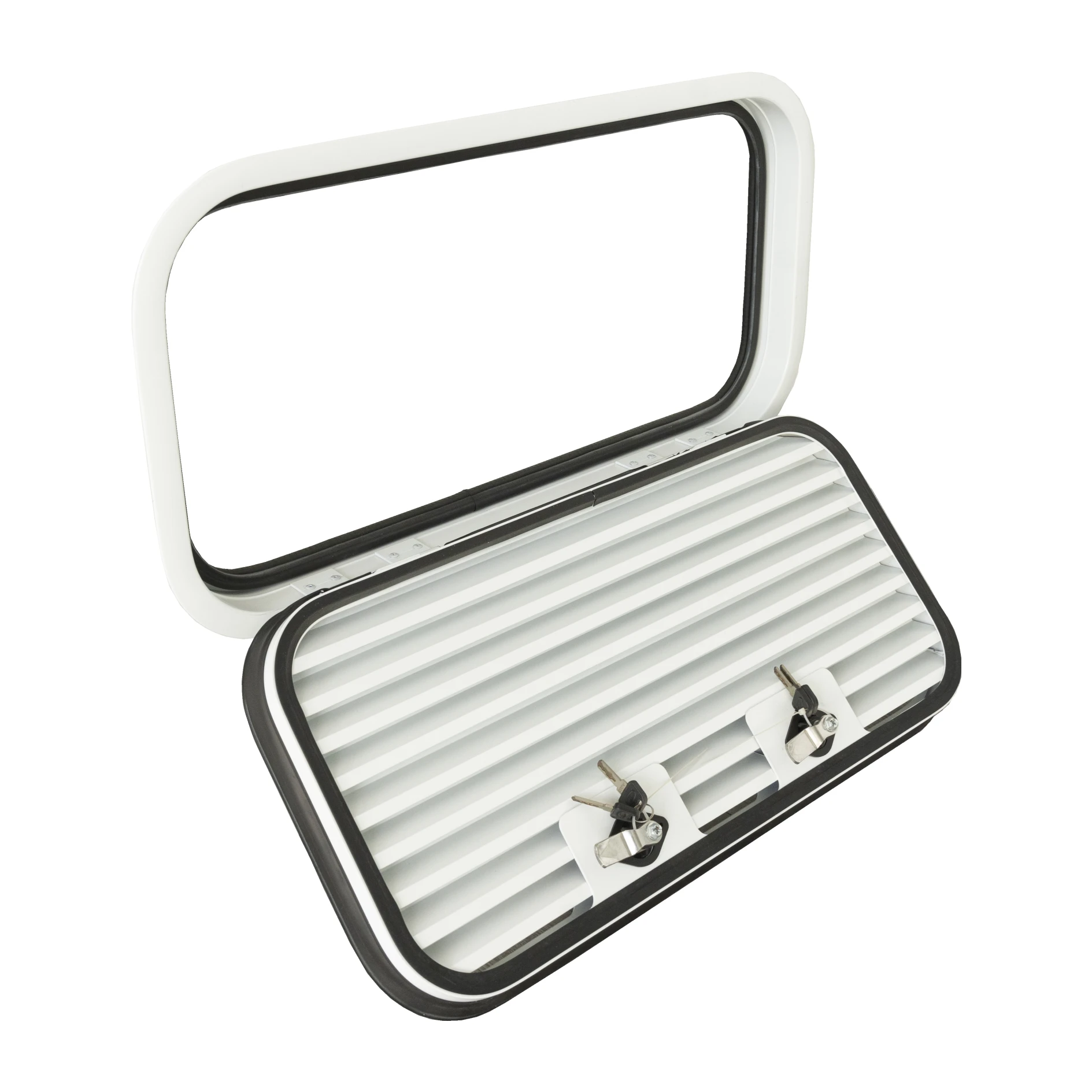 

Аксессуары для автофургона, закругленные углы, двери для хранения доступа из алюминиевого сплава, тренера для отдыха, двери доступа к автофургоне с ключом