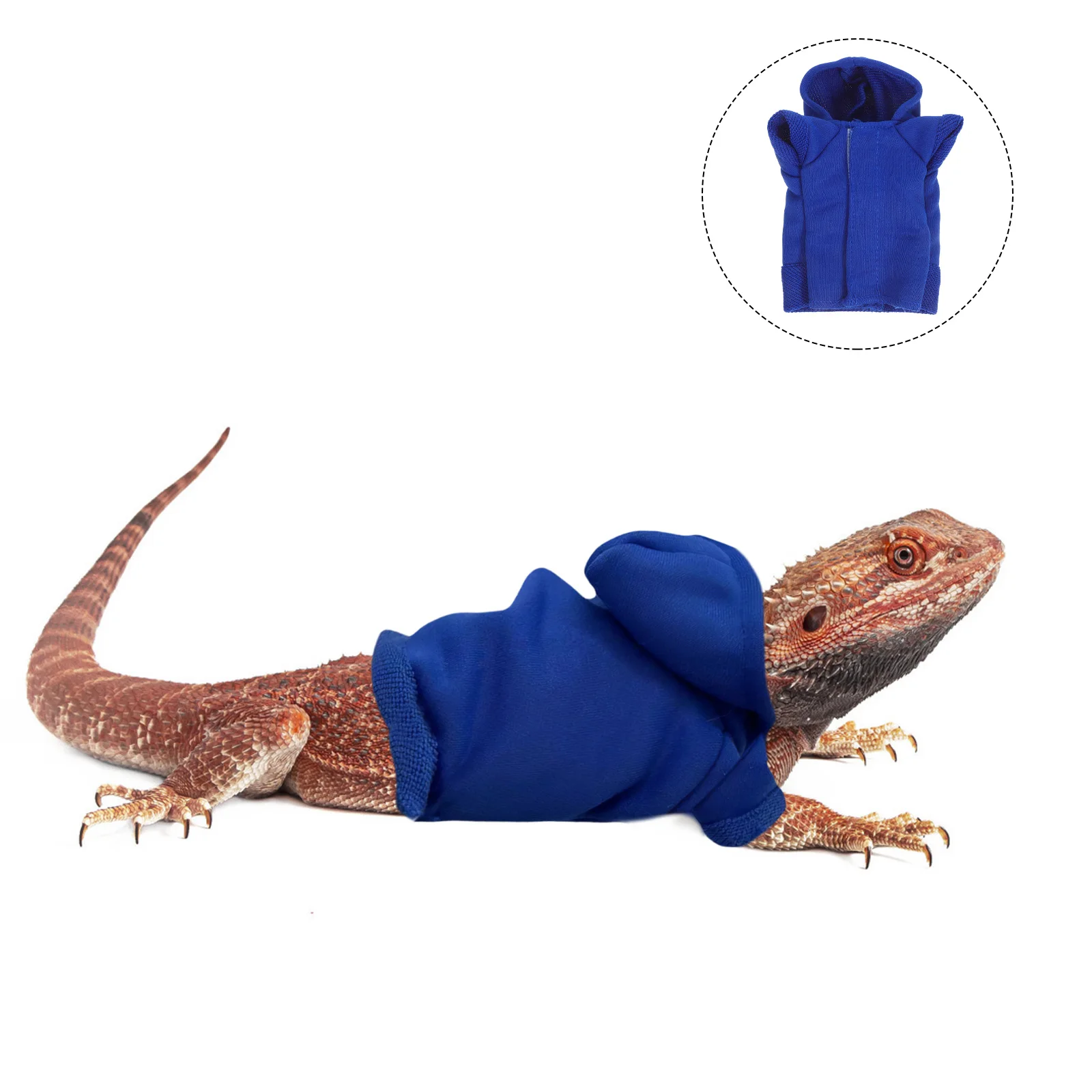 

Pet Lizard Costume Pets Adjustable Reptile Clothes Animal Cotton Bearded Dragon