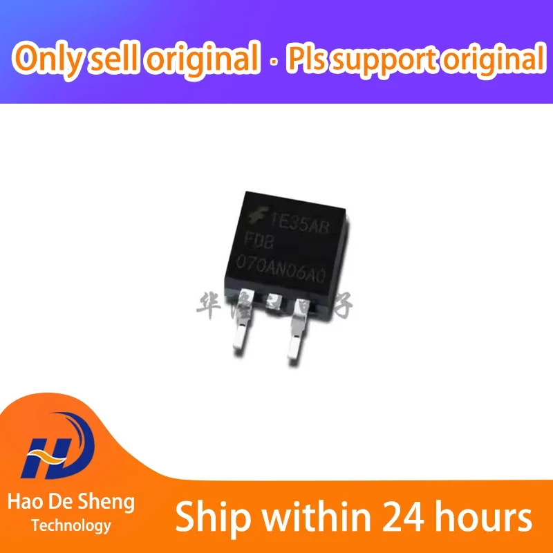 1 قطعة/الوحدة FDB070AN06A0 D2PAK TO-263New الأصلي في المخزون #1
